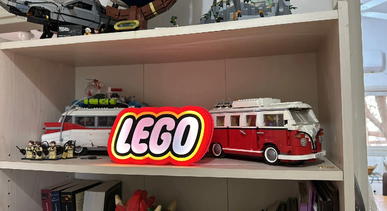 LEGO Logo USB Light Box Sign β LED Backlit Display Powered by USB