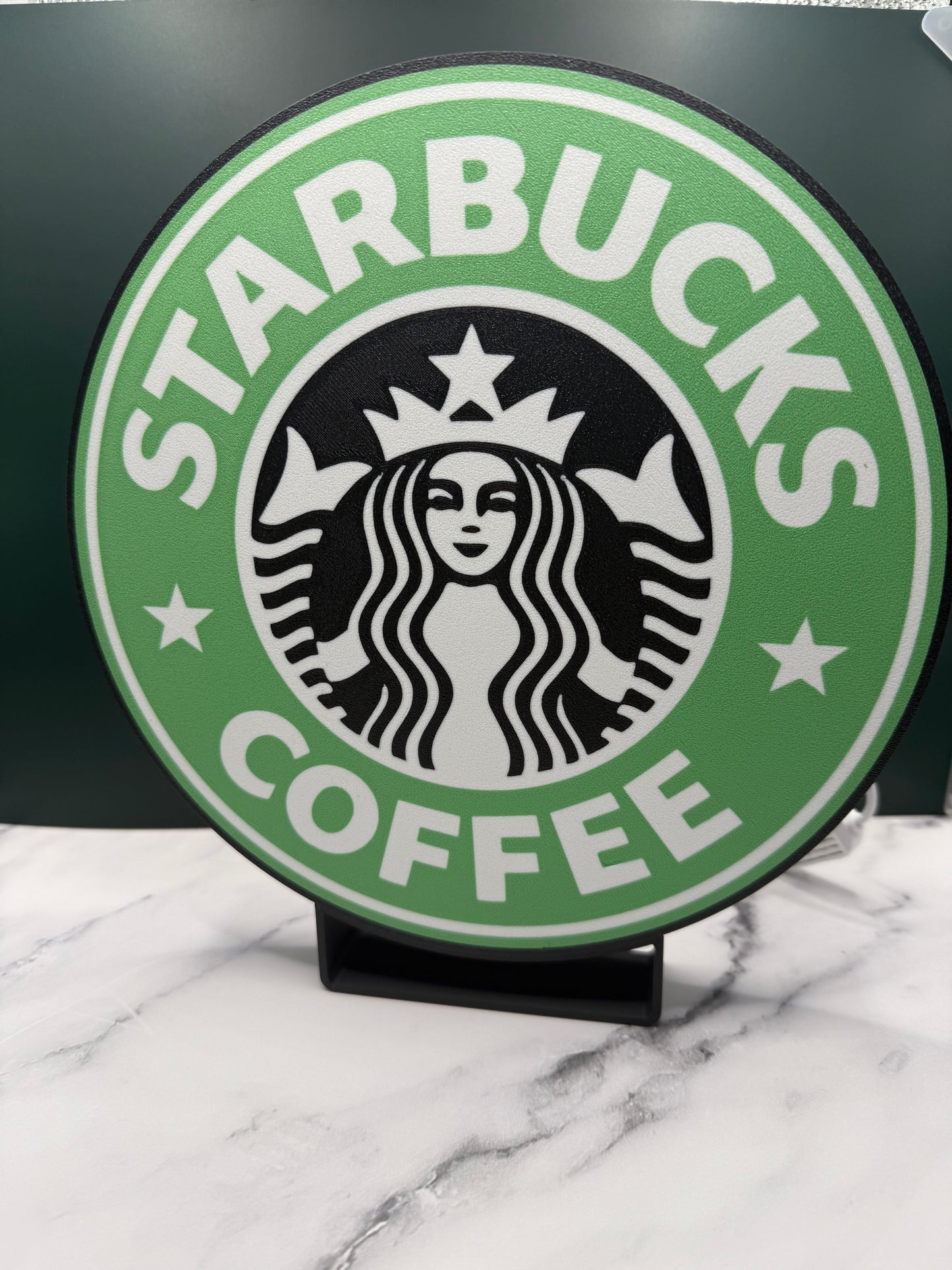 Handmade Starbucks Logo Light Box