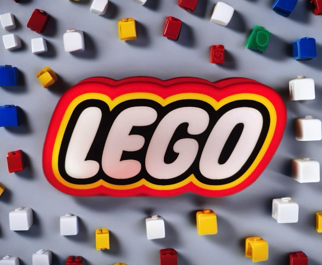 LEGO Logo USB Light Box Sign β LED Backlit Display Powered by USB