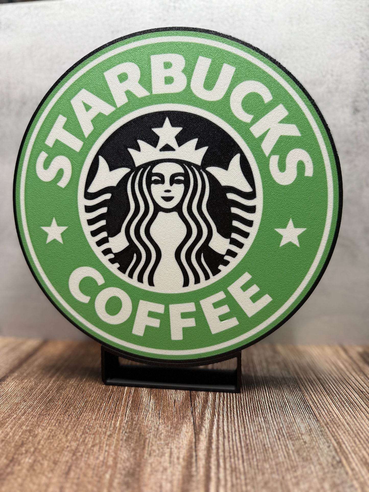 Handmade Starbucks Logo Light Box