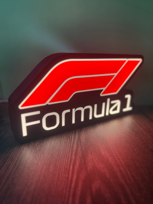 Formula 1 LED Logo Light Box