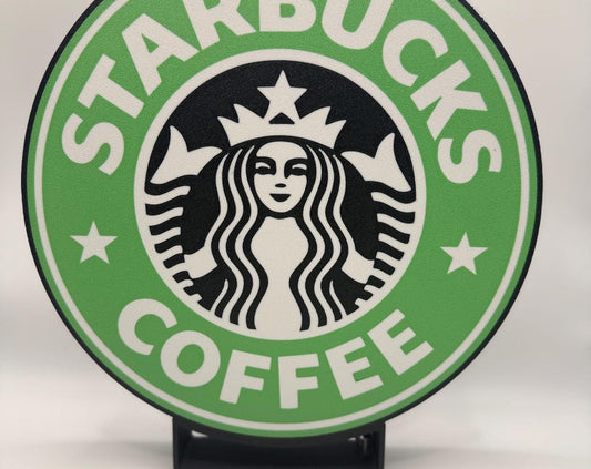 Handmade Starbucks Logo Light Box